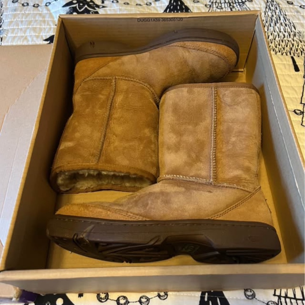 UGG Tan Suede Boots